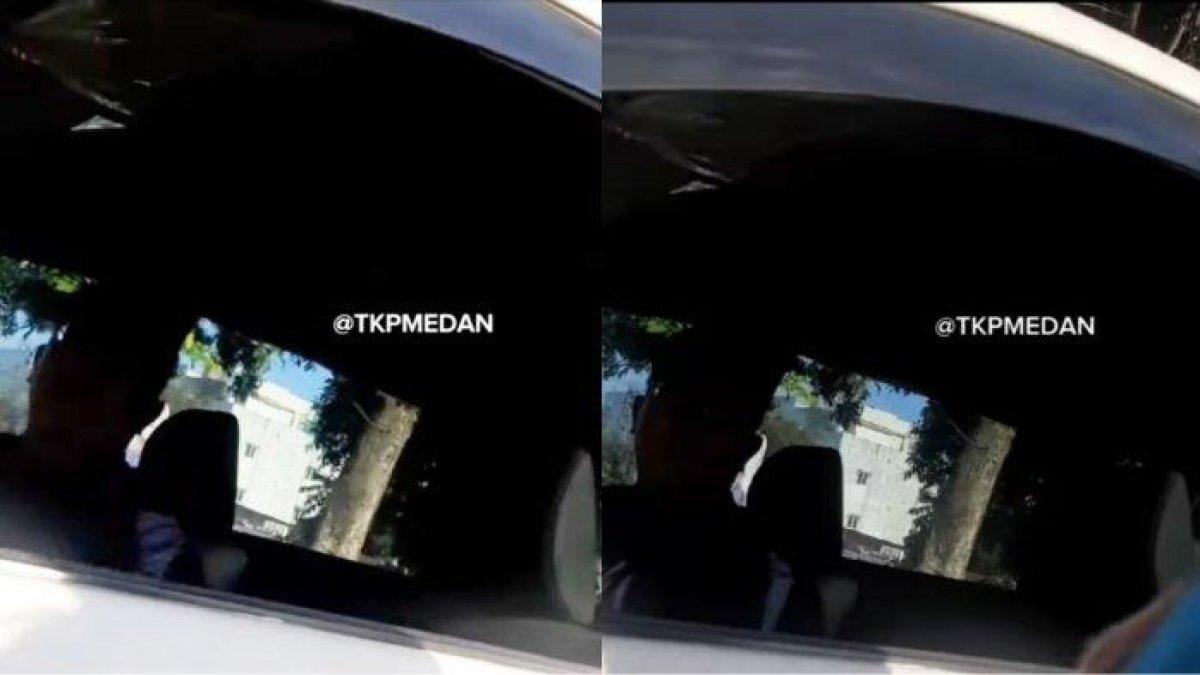 siswi SMA diduga jadi korban pelecehan driver taksi online di Jalan Sekata Medan.