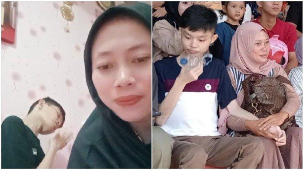 Mantan TKI Taiwan Siti Aisah membantah kabar yang menyebut kalau ibu kandung Sha Wang akan menunggu di bandara.