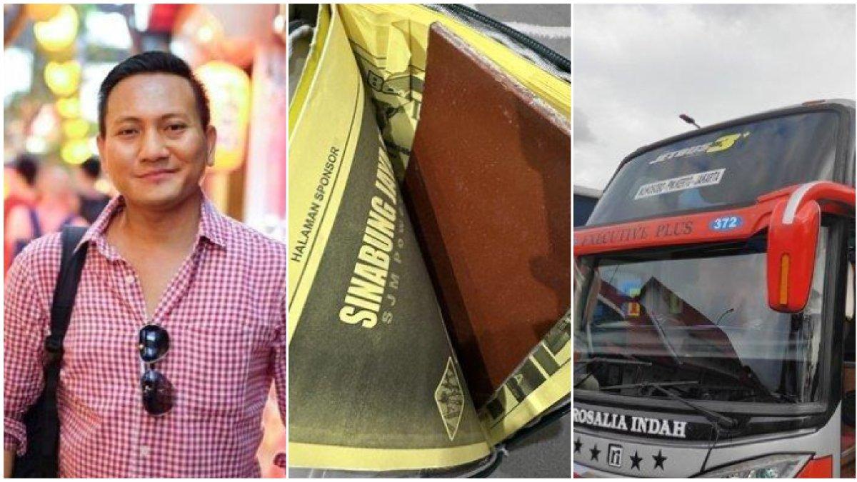 solo traveler Widino Arnoldy, jadi korban pencurian di Bus Rosalia Indah
