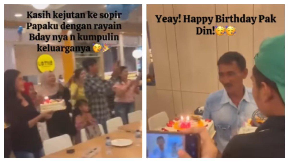 Viral Momen Majikan Beri Kejutan Ultah ke Sopirnya