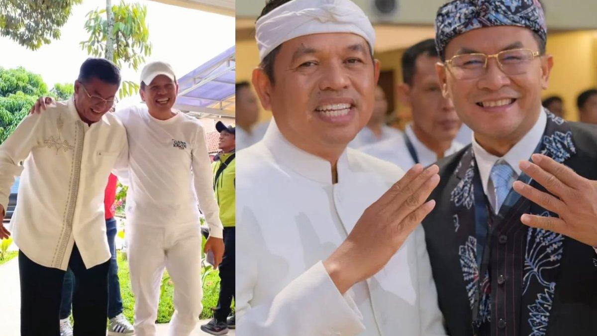 DEDI MULYADI - Potret Dedi Mulyadi dan Erwan Setiawan diambil dari Instagram @erwansetiawan54 pada Selasa (25/3/2025). Inilah sosok Erwan Setiawan Wakil Gubernur Jabar yang mendampingi Dedi Mulyadi