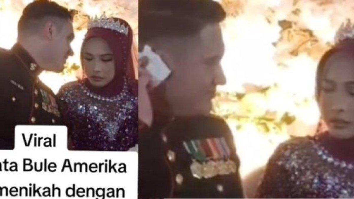 Sosok bule Amerika Serikat yang ternyata berjodoh dengan perempuan asal NTB