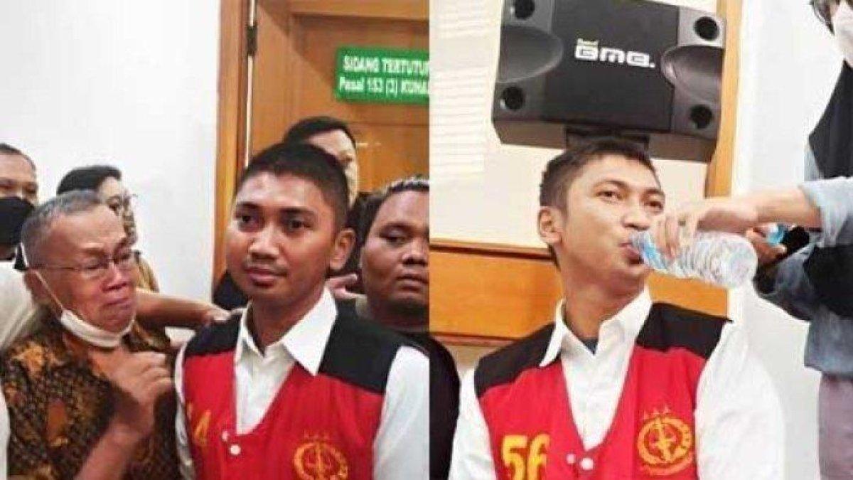 Wahyu Dwi Nugroho pedagang yang dipenjarakan Majlis Taklim seusai kritik spanduk lewat TikTok.
