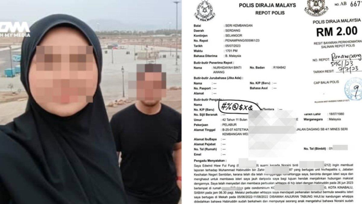 Suami bongkar perselingkuhan pasangan dengan pria beristri