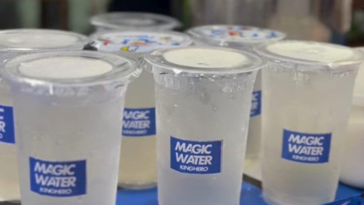 REKOMENDASI KULINER KLATEN: Magic Water dari King Hero, minuman unik yang menarik perhatian di Kampung Ramadan Masjid Mlinjon, Klaten