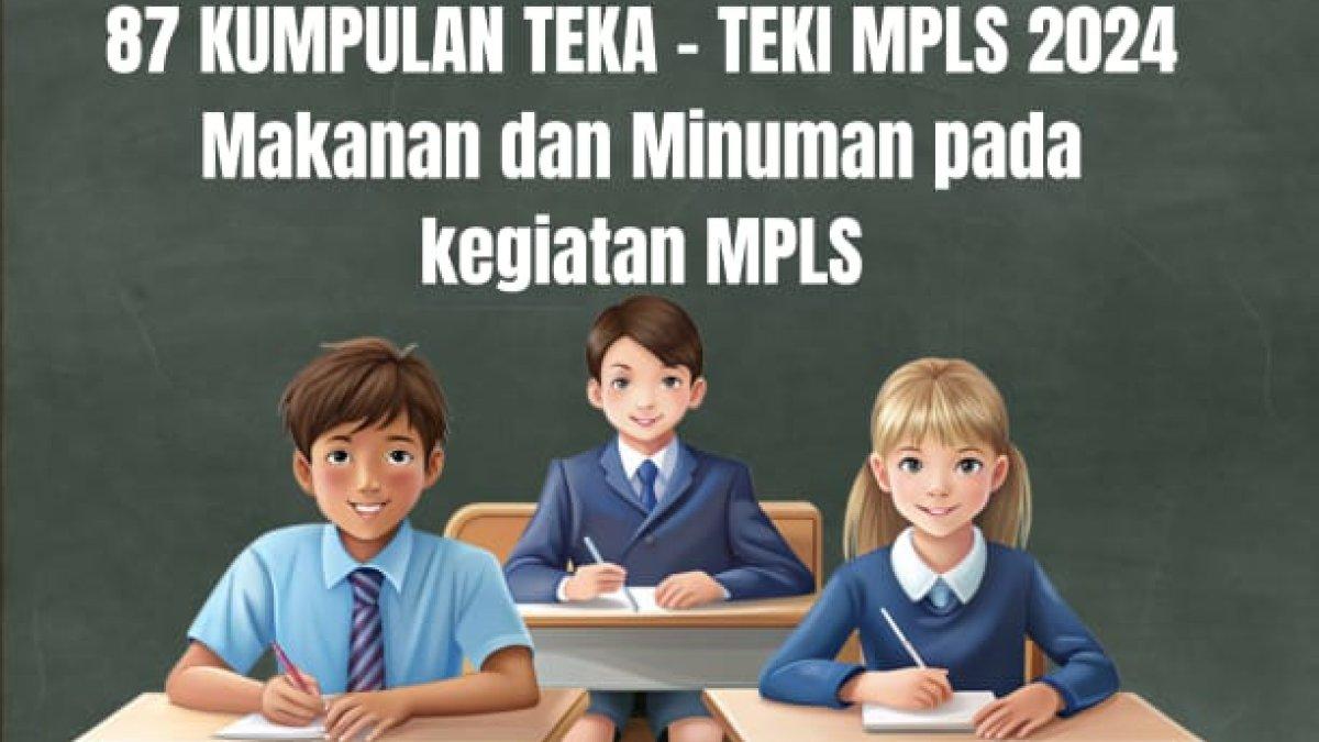 teka teki makanan dan minuman mpls