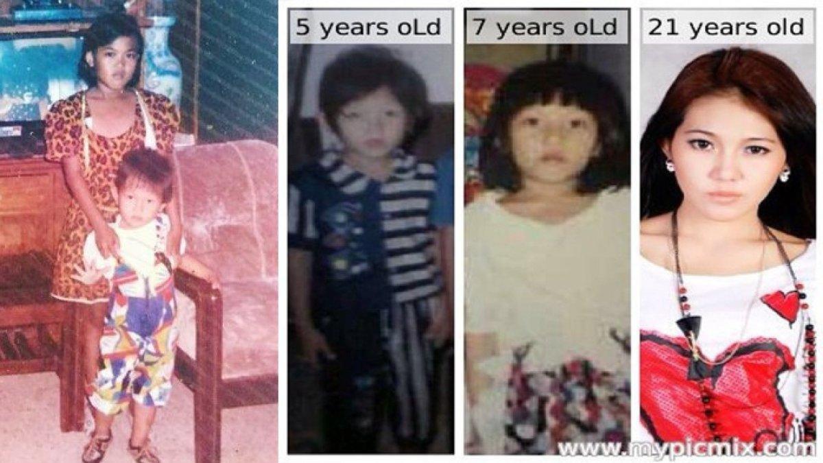 Transformasi Via Vallen dari kecil hingga dewasa