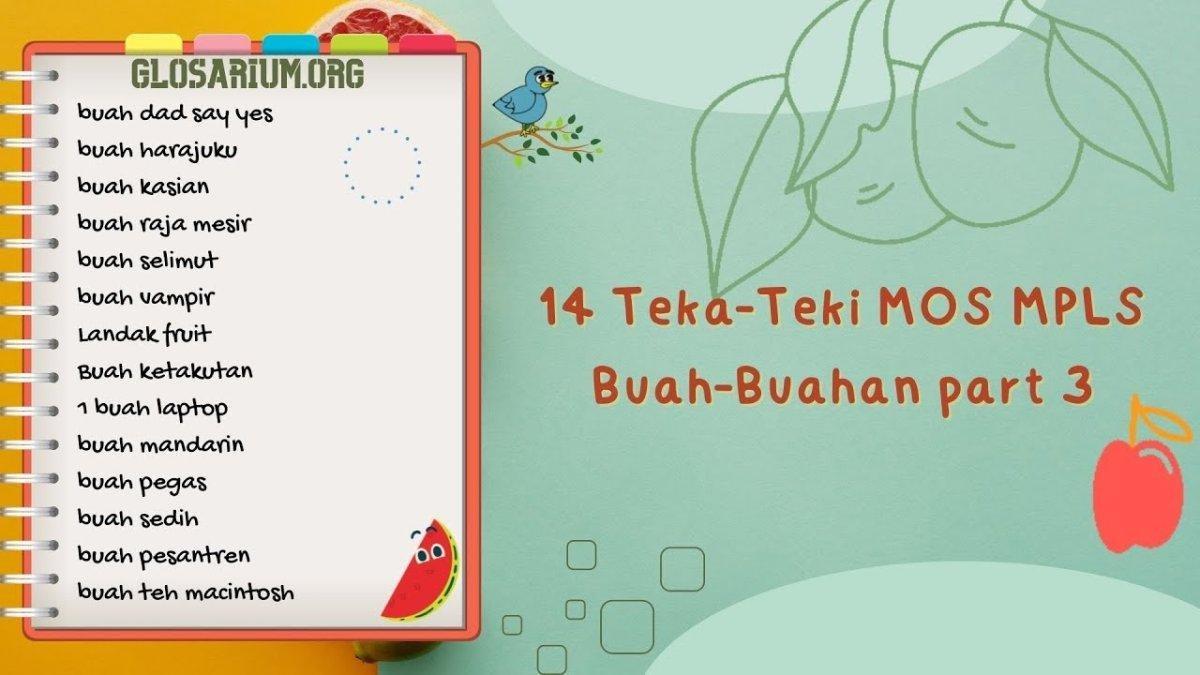 Simak 45 Jawaban Teka Teki Makanan dan Minuman Untuk Mematik Daya Pikir Siswa Baru Masa Pengenalan Lingkungan Sekolah