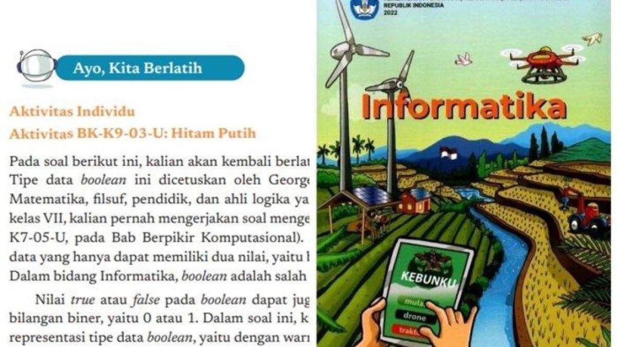 Simak kunci jawaban Informatika Kelas 9 halaman 32 dan 33, tentang Boolean.