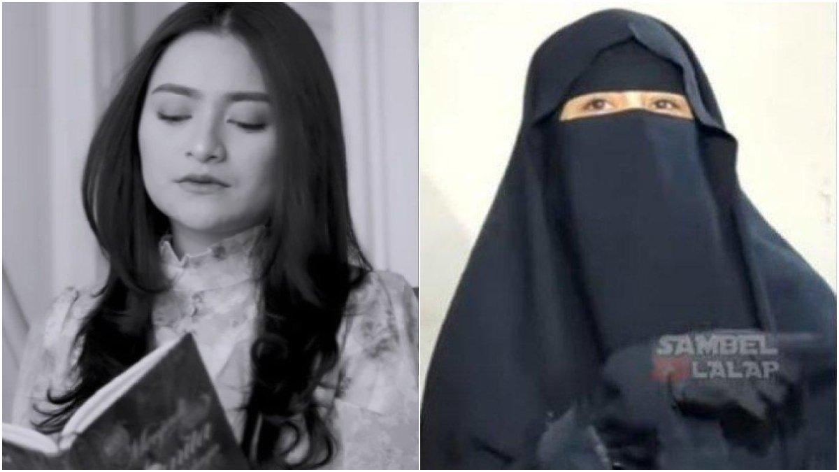 Umi Pipik bereaksi saat Nathalie Holscher memutuskan untuk melepaskan hijab.