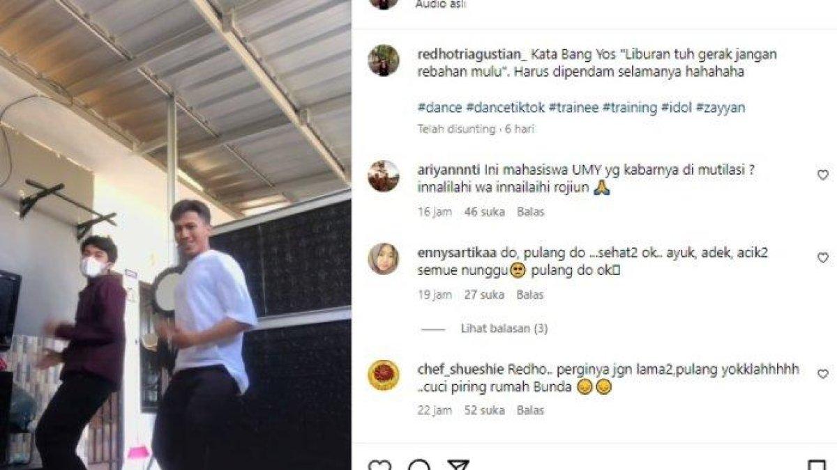 Unggahan terakhir Tri Redho Agustian