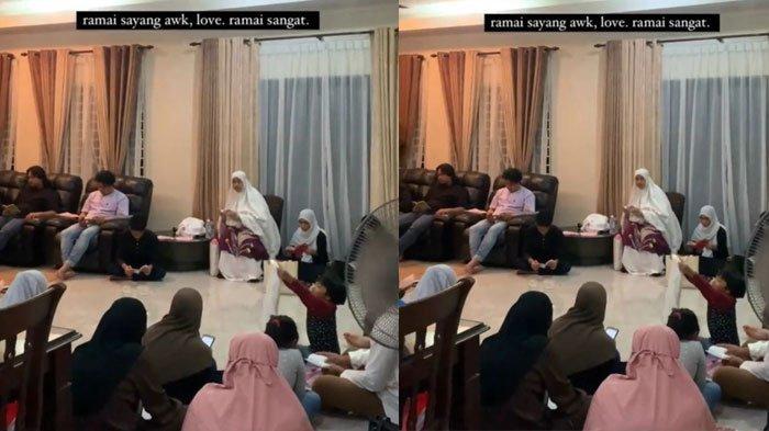 Upacara Tahlilan dan pembacaan yasin untuk mendiang Danial Imran