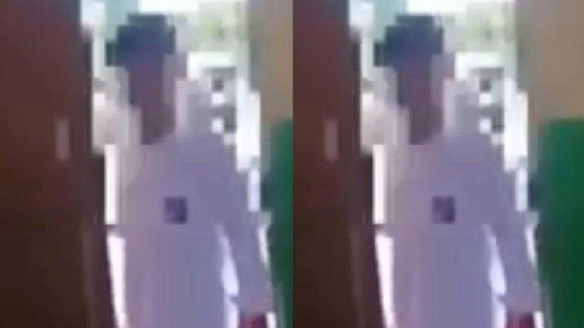 Video murid yang membentak gurunya.