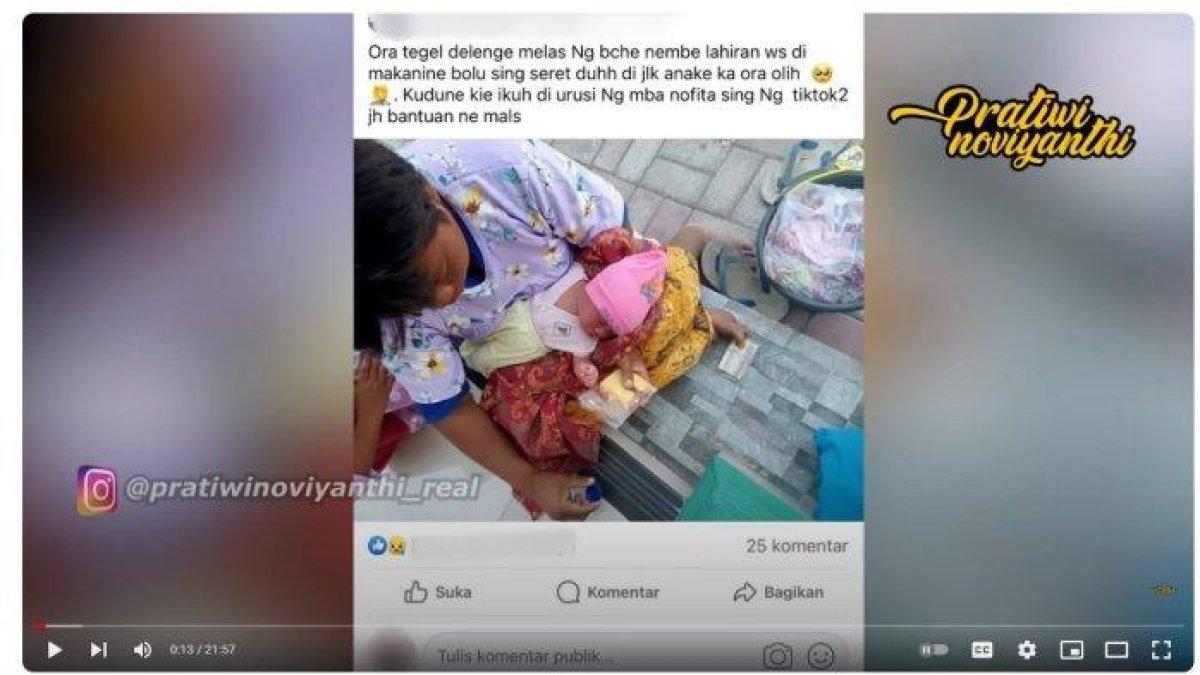 Di media sosial viral kisah orang dengan gangguan jiwa (ODGJ) bernama Romhlah di Tegal, Jawa Tengah. Romlah terciduk warga menyuapi bayinya yang baru berusia 7 hari dengan berbagai makanan dan minuman orang dewasa.