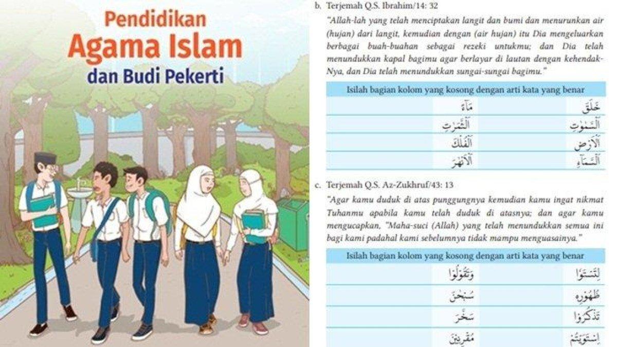 Simak Selengapnya! Kunci Jawaban Soal Pendidikan Agama Islam Kelas 8 SMP, Belajar Menerjemahkan
