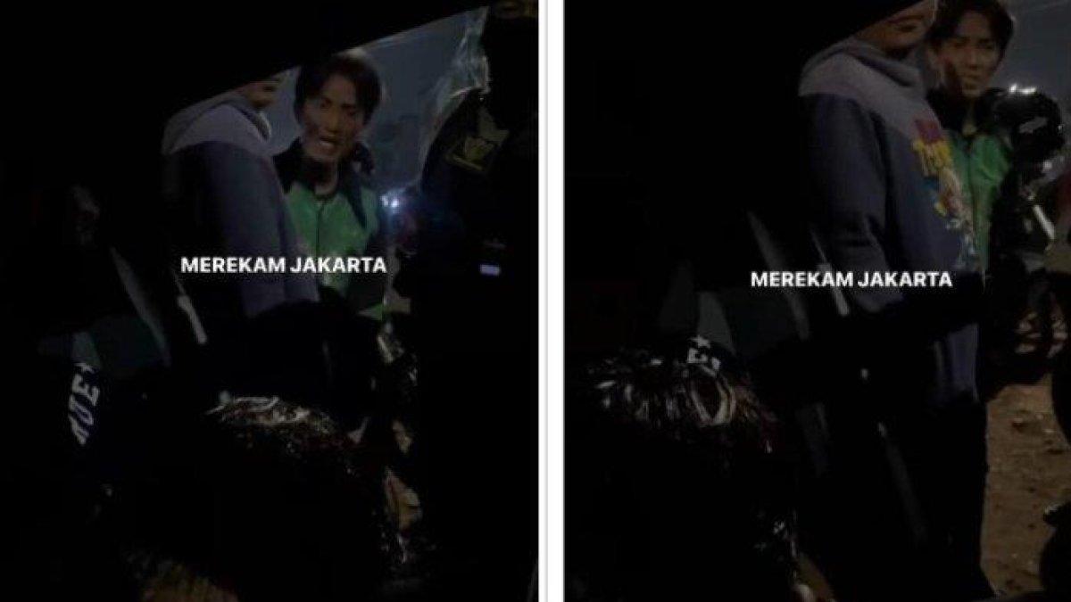 Wajah Kecewa Driver Ojol Dapati Anaknya Ditangkap Polisi Karena Tawuran