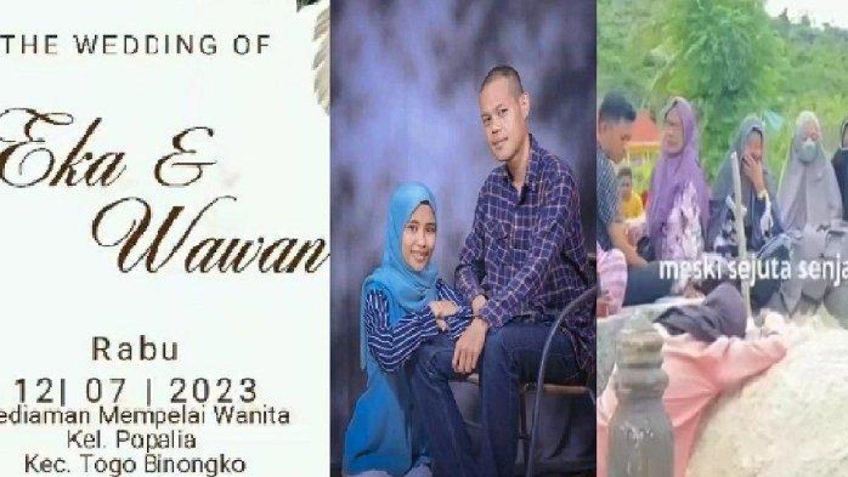 Tangisan wanita di Binongko Kabupaten Wakatobi Sulawesi Tenggara (Sultra) saat calon suami meninggal sehari sebelum acara
