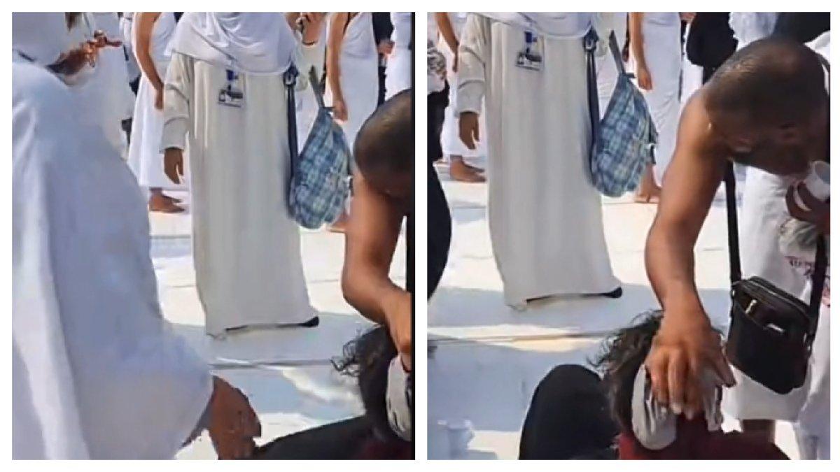 Viral video wanita yang menangis histeris di depan kabah