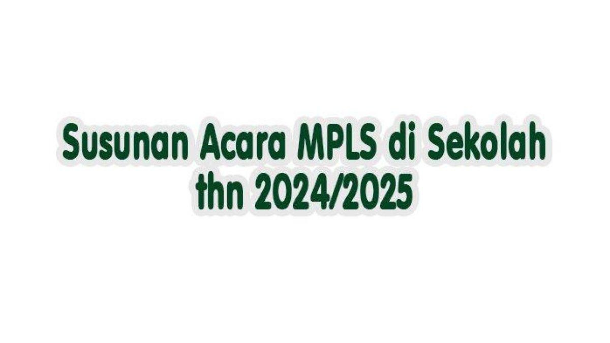 Simak Contoh Susunan Acara Kegiatan Masa Pengenalan Lingkungan Sekolah Untuk SMP dan SMA/K
