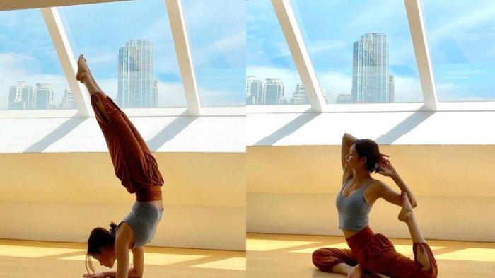 Yuna, mantan member AOA kini jadi pelatih yoga