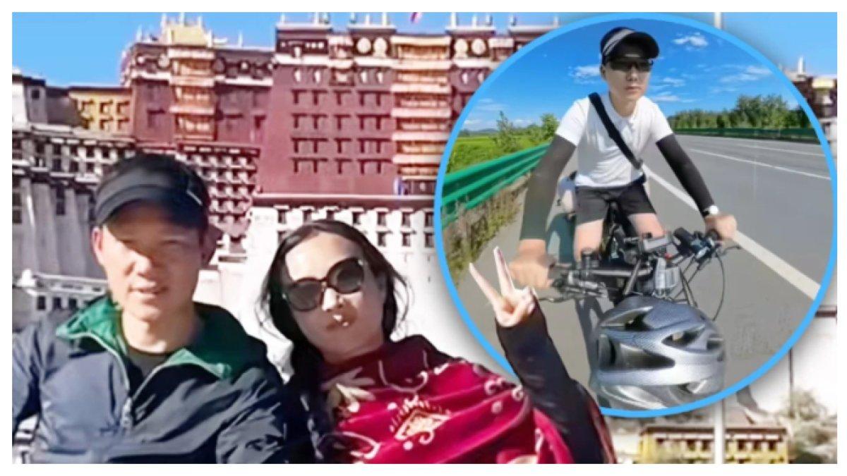 Pria Asal China Rela Gowes Sepeda 4400 KM Demi Penuhi Tantangan Mantan Istri Agar Bisa Rujuk Lagi