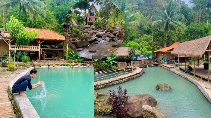 Penampakan kolam renang di Way Jernih, Batu Putuk, Kota Bandar Lampung.