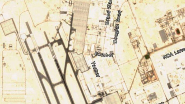 PANGKALAN MILITER AS. Citra satelit tertanggal 17 Juni 2025 menunjukkan Pangkalan Udara Al-Udeid di Qatar dalam kondisi kosong. Hampir seluruh area parkir yang sebelumnya dipenuhi pesawat kini terlihat lengang, tanpa satu pun pesawat militer. Ini mengindikasikan telah terjadi evakuasi besar-besaran.