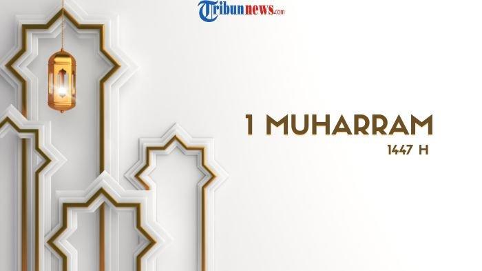 TAHUN BARU ISLAM - Grafis didownload dari Canva Premium pada Kamis (12/6/2025). Bacaan doa awal dan akhir tahun baru Islam 2025 atau 1 Muharram 1447