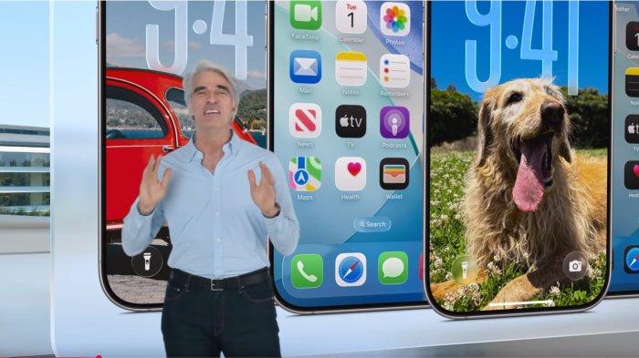 APPLE WWDC 2025 - Tangkap layar dari akun Youtube resmi Apple di event WWDC 2025 pada Selasa (10/6/2025) saat SVP Software Engineering Apple, Craig Federighi memaparkan fitur baru di iOS 26. Berikut update terbaru dari Apple pada WWDC 2025