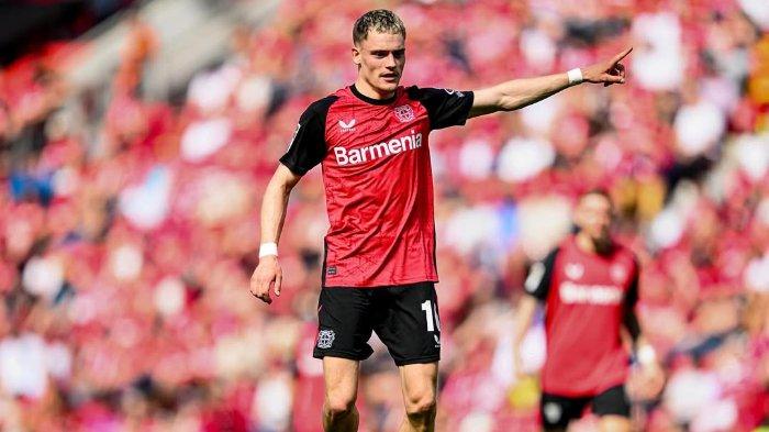 PEMAIN BARU LIVERPOOL - Aksi Florian Wirtz saat masih membela Bayer Leverkusen. Kini, ia bakal menjadi bagian dari skuad Arne Slot di Liverpool. (Foto diunduh dari Instagram Florian Wirtz - 19/6/2025)