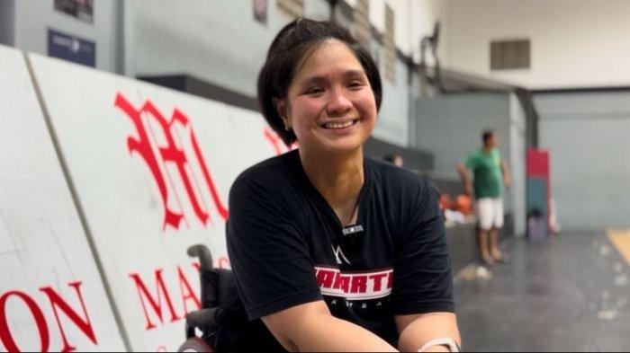 Atlet basket kursi roda asal Jakarta Swift Wheelchair Basketball, Johana Caroline