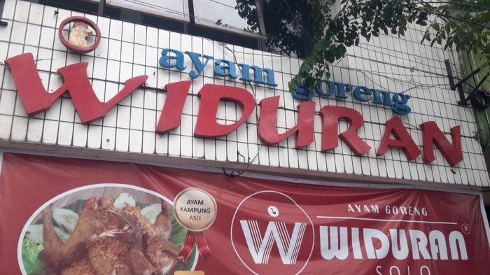 Ayam Goreng Widuran di Jebres Solo