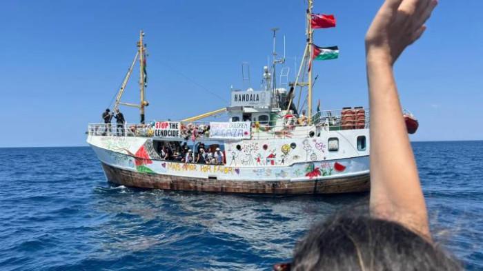 BERANGKAT KE GAZA - Kapal Handala Freedom Flotilla