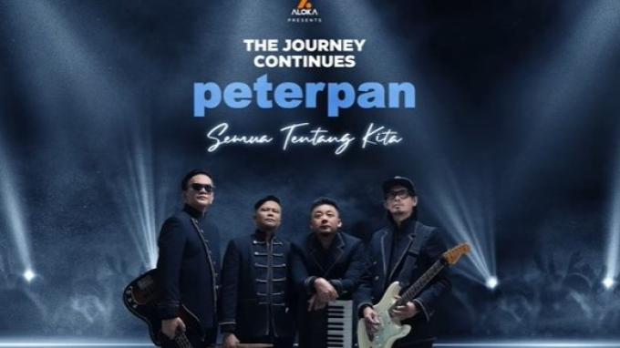 GRUP BAND PETERPAN - Postingan Instagram @aloka.id menunjukkan poster dan video teaser band Peterpan, Rabu (2/7/2025). Peterpan resmi comeback, formasi personil tanpa Ariel dan Uki jadi sorotan.