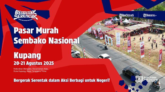 Sembako Murah hingga Ganti Oli Gratis Warnai Bergerak Serentak Kupang