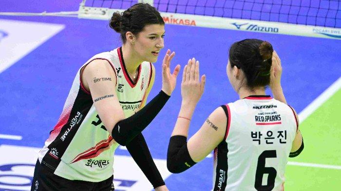 Bukilic dan Eun-jin Red Sparks