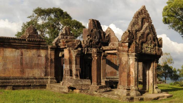 CANDI PREAH VIHEAR - Foto diunduh dari UNESCO, Jumat (25/7/2025) memperlihatkan Candi Preah Vihear di Kamboja.