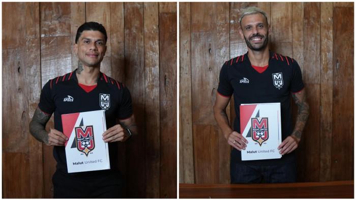 PEMAIN BARU MALUT - Dua mantan pemain Persib Bandung, Ciro Alves dan Tyronne del Pino, resmi bergabung dengan Malut United dalam masa bursa transfer pemain Super League 2025/2026, Rabu (23/7/2025). (Website Malut - 23/6/2025)