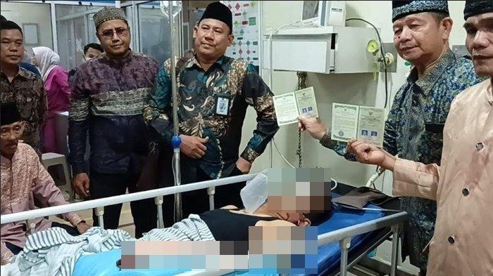 PENGANTIN DIBACOK - Motif pembacokan yang dialami seorang pengantin pria di Palembang Ahmad Handa (30), Sumatera Selatan diduga adalah dendam. (Istimewa//Via TribunSumsel.com)