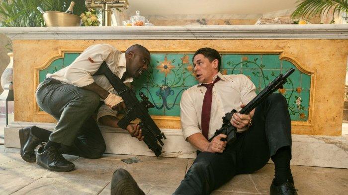 CUPLIKAN ADEGAN FILM - Cuplikan adegan dalam film Heads of State, diunduh dari dirilis Prime Video, Selasa (1/7/2025).