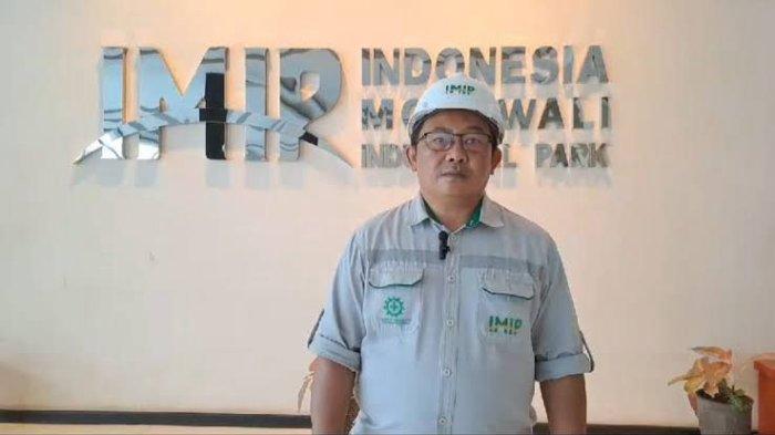 Head of Media Relations PT Indonesia Morowali Industrial Park (PT IMIP) Dedy Kurniawan.