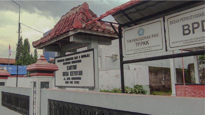 KANTOR DESA KETOYAN - Foto menunjukkan kantor Desa Ketoyan, Kecamatan Wonosegoro, Kabupaten Boyolali, Jawa Tengah.