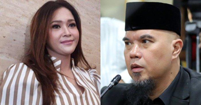 MAIA VS DHANI - Potret Ahmad Dhani (kanan) di Mahkamah Kehormatan Dewan DPR, Kompleks Parlemen, Senayan, Jakarta, Rabu (7/5/2025). Potret Maia Estianty (kiri) saat ditemui dalam jumpa pers Indonesian Idol Junior 2018 di MNC Studios, Kebon Jeruk, Jakarta Barat, Selasa (28/8/2018). Dukungan ibunda Alysa Daguise untuk Maia Estianty.