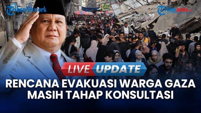 EVAKUASI WARGA GAZA - Presiden Prabowo Subianto beberapa waktu lalu.Presiden Prabowo menyatakan Indonesia siap menampung warga Gaza, Palestina, yang menjadi korban luka-luka imbas agresi militer Israel.
Khususnya anak - anak yang menjadi yatim piatu, mereka yang alami trauma ataupun warga Gaza yang memang berkeinginan dievakuasi ke Indonesia.