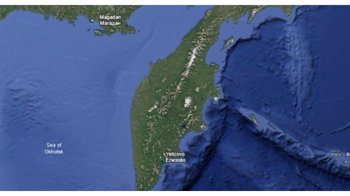 KAMCHATKA - Foto Semenanjung Kamchatka yang diambil dari Google Earth hari Rabu, (30/7/2025). Gempa dengan magnitudo 8,7 mengguncang Kamchatka, Rusia bagian timur, pada hari Rabu, (30/7/2025), pukul 08.25 waktu setempat.