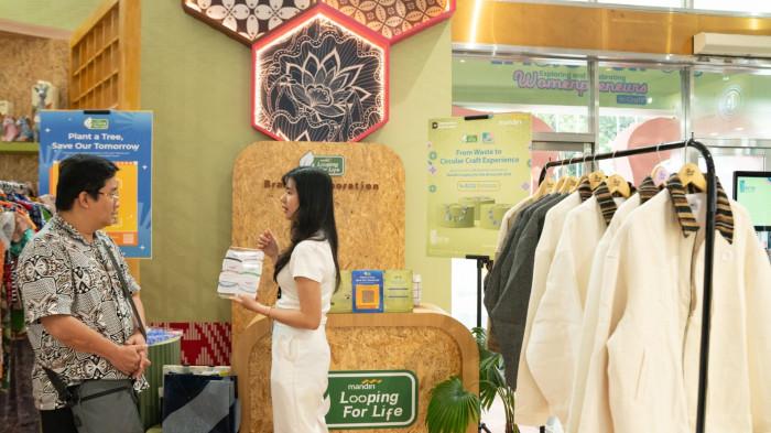 Bank Mandiri Perkuat UMKM Kriya Berkelanjutan lewat Mandiri Looping for Life di INACRAFT 2026