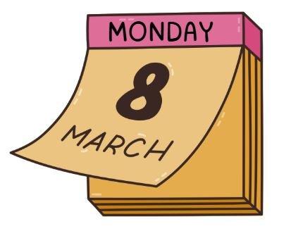 Ilustrasi kalendar tanggal