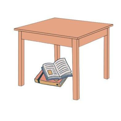 Ilustrasi under the table