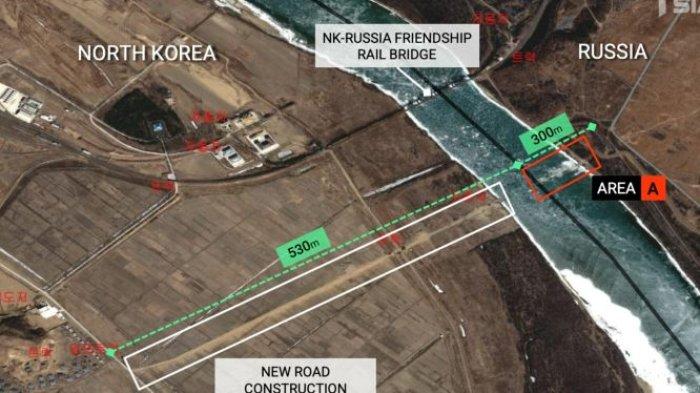 JEMBATAN PERTAMA KOrea Utara Rusia