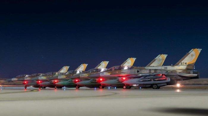 JET ISRAEL - Gambar terbaru menunjukkan jet F-16 Angkatan Udara Israel